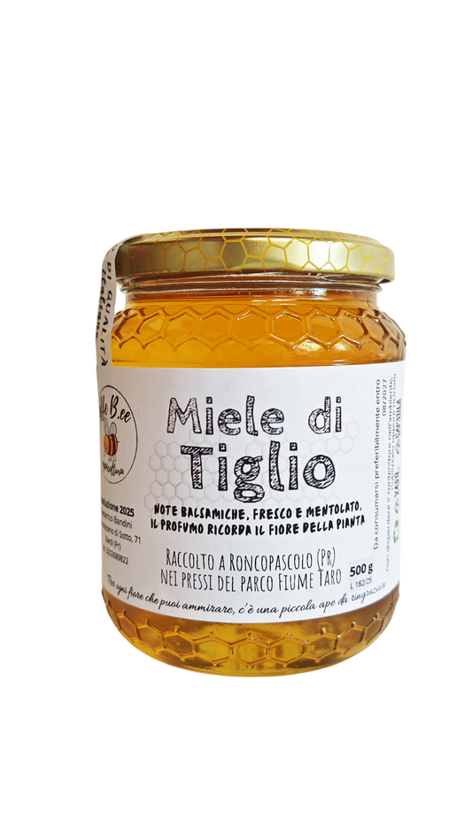 Miele italiano di Tiglio Parco del Fiume Taro (PR) Smielatura 2025 - 500g