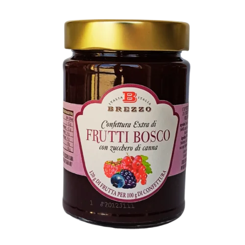Confettura Extra di Frutti di Bosco con zucchero di canna