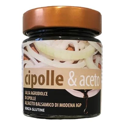 Salsa Cipolle & Aceto Balsamico di Modena IGP BIO 180g - GLUTEN FREE - Pratichiera