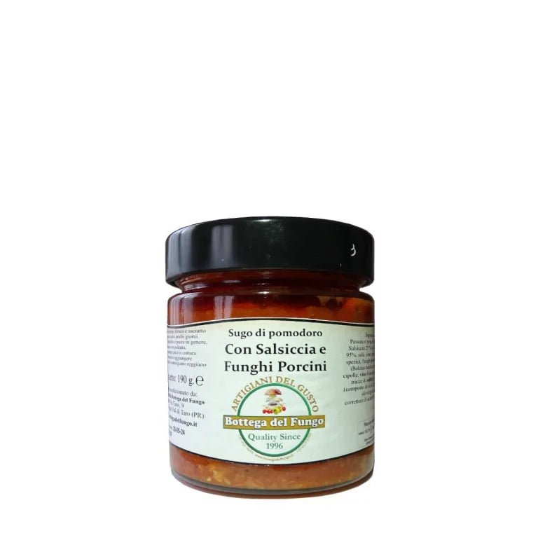 Sugo Salsiccia e Funghi Porcini 190g - Pratichiera