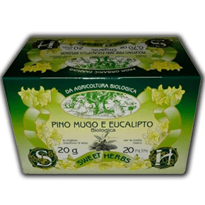 Tisana Bio Sweet Herbs Pino Mugo & Eucalipto - Pratichiera