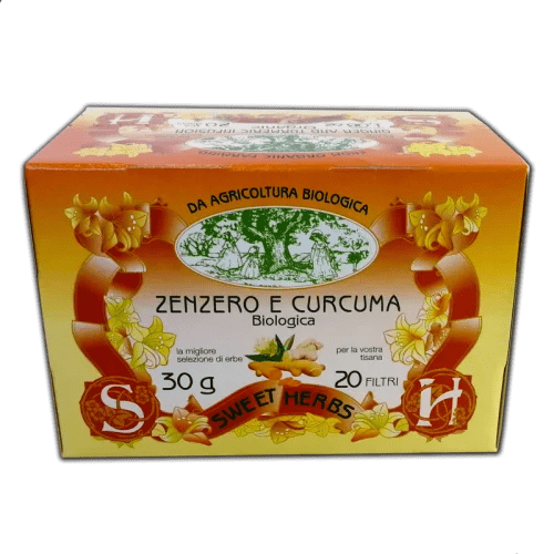 Tisana Zenzero e Curcuma Biologica - Pratichiera