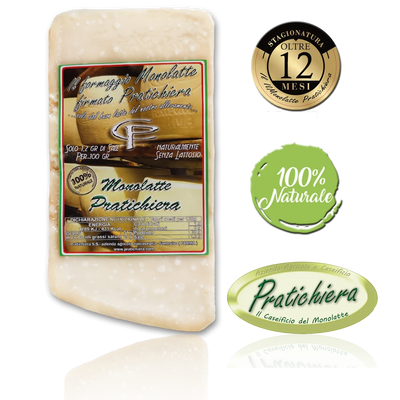 MONOLATTE PRATICHIERA oltre 12 Mesi CUOR DI PASTEGGIO - 1kg sotto vuoto *SUPER OFFERTA AD ESAURIMENTO SCORTE!