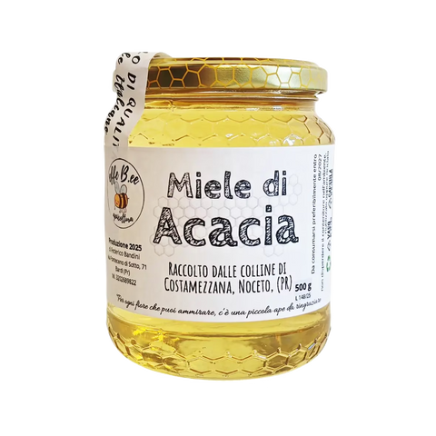 Miele italiano di Acacia Colline di Costamezzana (PR) Smielatura 2025 - 500g