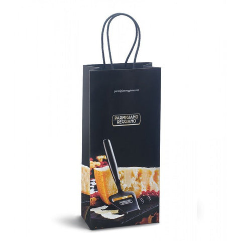 BORSA IN CARTA KRAFT CON MANICI IN COTONE - Pratichiera