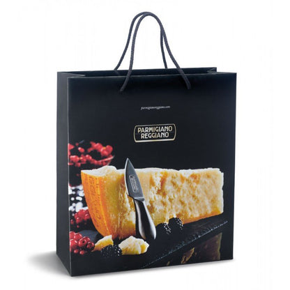 BORSA IN CARTA KRAFT GRANDE CON MANICI IN COTONE E FONDO RINFORZATO - Pratichiera