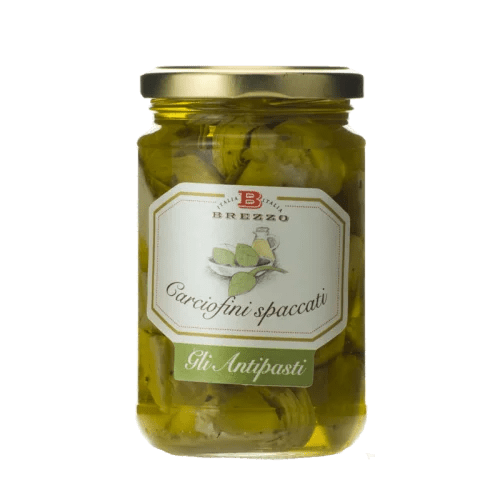 Carciofini spaccati in olio d'oliva - Pratichiera