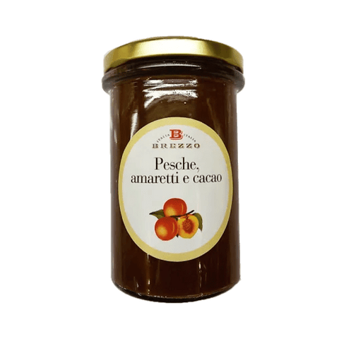 Confettura di pesche con amaretti e cacao - Pratichiera