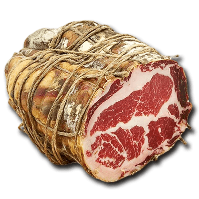 Coppa di Parma I.G.P. stagionata - 1/2 sotto vuoto - Pratichiera