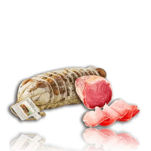 Lombino o lonzino Stagionato - 1/2 S.V. (NON DISPONIBILE NEL PERIODO ESTIVO) - Pratichiera