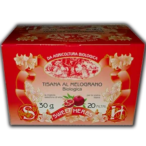 Tisana Bio Sweet Herbs al Melograno