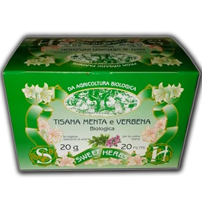 Tisana Bio Sweet Herbs Menta & Verbena