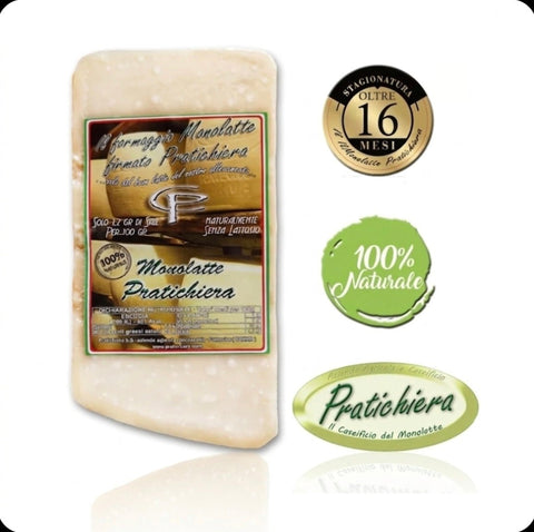 MONOLATTE PRATICHIERA oltre 16 Mesi CUOR DI PASTEGGIO - 1kg sotto vuoto *OFFERTA FINO ESAURIMENTO SCORTE! - Pratichiera