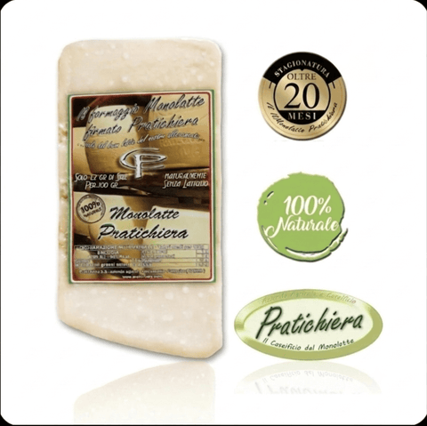 MONOLATTE PRATICHIERA oltre 20 Mesi "Pasto & Aperitivo" - 1kg sotto vuoto *OFFERTA FINO ESAURIMENTO SCORTE! - Pratichiera