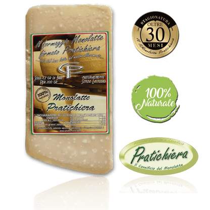 MONOLATTE PRATICHIERA oltre 30 Mesi ECCELLENTE - 1Kg sotto vuoto - Pratichiera