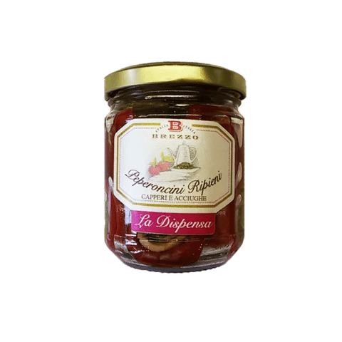 Peperoncini ripieni di Capperi e Acciughe - Pratichiera