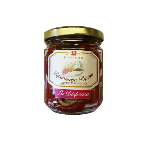 Peperoncini ripieni di Capperi e Acciughe - Pratichiera