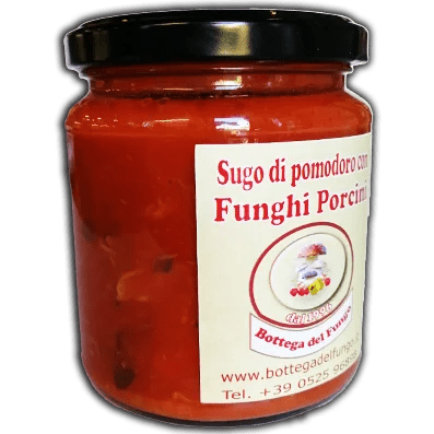 Sugo di Pomodoro con Funghi Porcini - Pratichiera