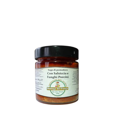Sugo Salsiccia e Funghi Porcini 190g - Pratichiera