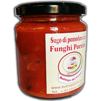 Sugo di Pomodoro con Funghi Porcini