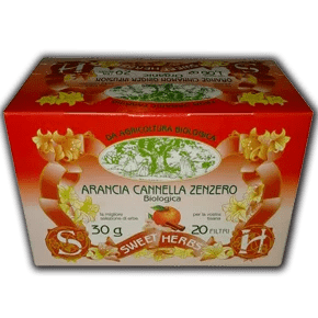 Tisana Arancia, Cannella e Zenzero Biologica - Pratichiera
