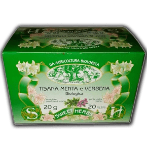 Tisana Bio Sweet Herbs Menta & Verbena - Pratichiera