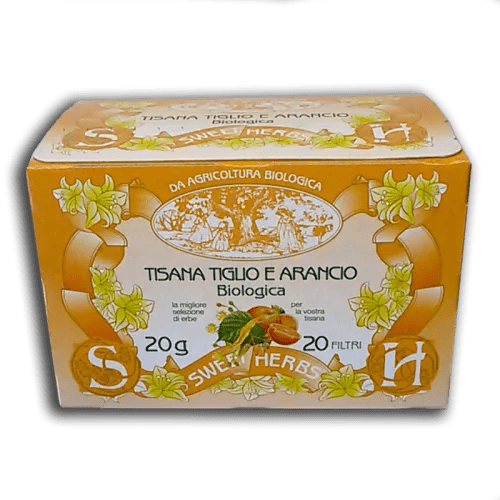 Tisana Bio Sweet Herbs Tiglio e Arancio - Pratichiera